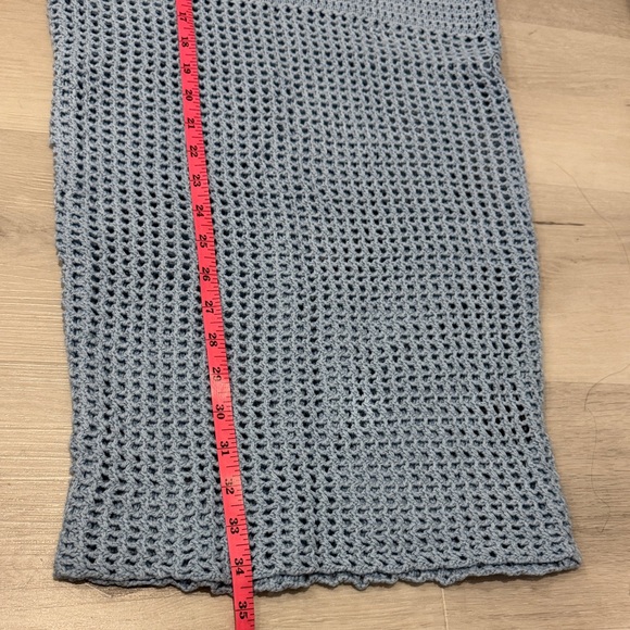 Jluxlabel NWT Power Blue Fira 2 piece Crochet Women Skirt Set. - Picture 7 of 12